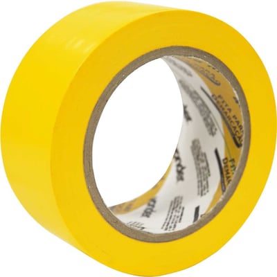 Fita adesiva para demarcação, 48 mm x 30 m amarela