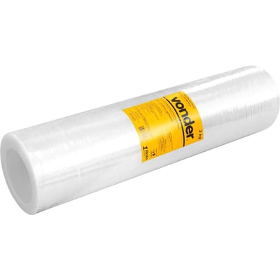 Filme stretch 500 mm x 260 m, 25 micra, rolo com aproximadamente 3,0 kg