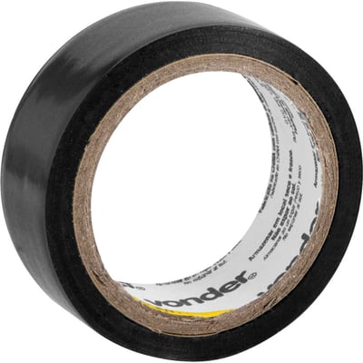 Fita isolante, 19,0 mm x 5 m, preta