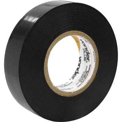 Fita isolante, 19,0 mm x 20 m, preta, VONDER PLUS