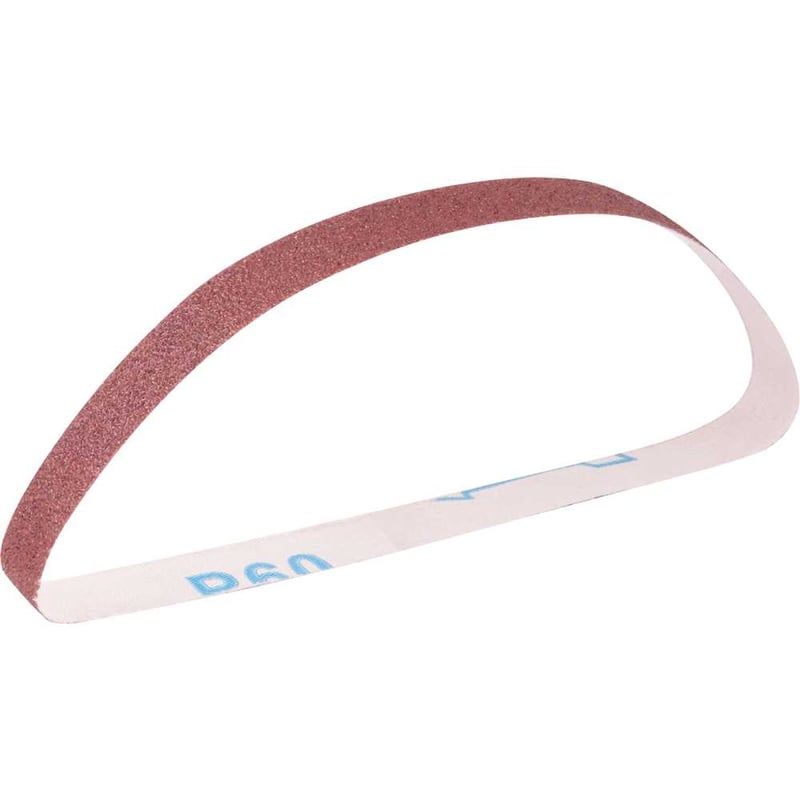 Lixa em cinta, 454 mm x 15 mm, G 60, embalagem com 5 peças
