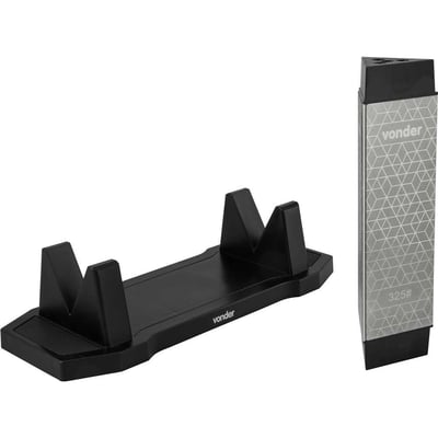 Pedra para afiar diamantada, base de 14", tripla face, G 150/325/1200
