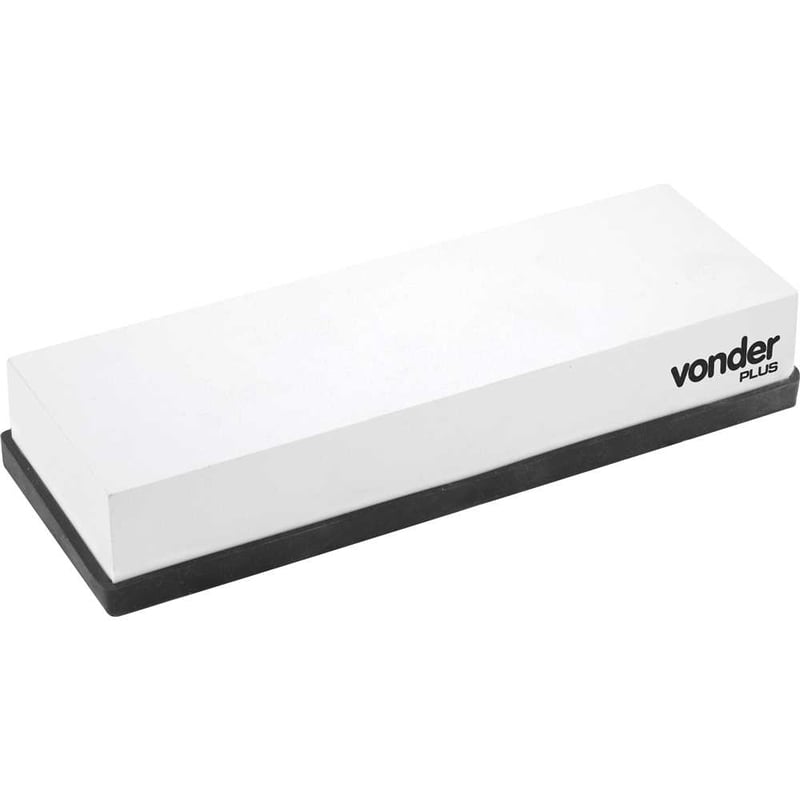 Pedra para afiar, 6", retangular, G2.000, VONDER PLUS