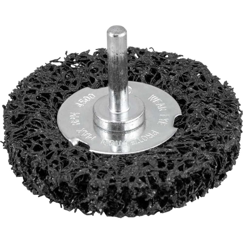 Esponja abrasiva 75 mm, com haste