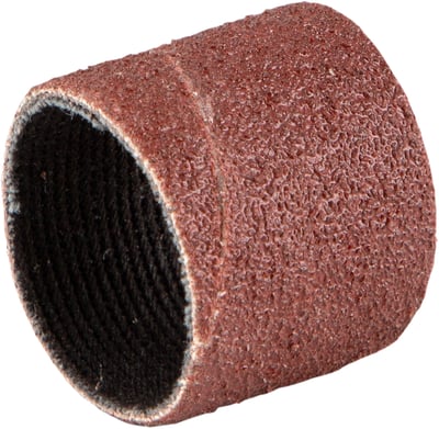 Lixa tubular, 25 mm x 25 mm, grão 80, jogo com 20 peças