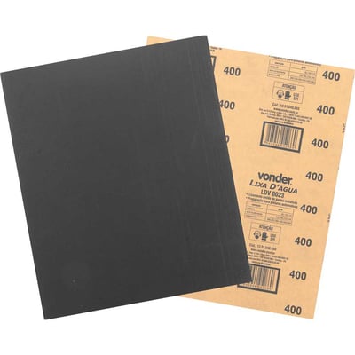Lixa d'água LDV 0023 grão 400