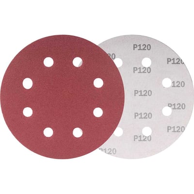 Disco de lixa com costado em pluma 180 mm, grão 120, para a lixadeira LPV 750