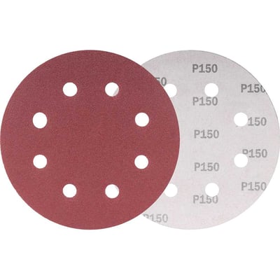 Disco de lixa com costado em pluma 180 mm, grão 150, para a lixadeira LPV 750