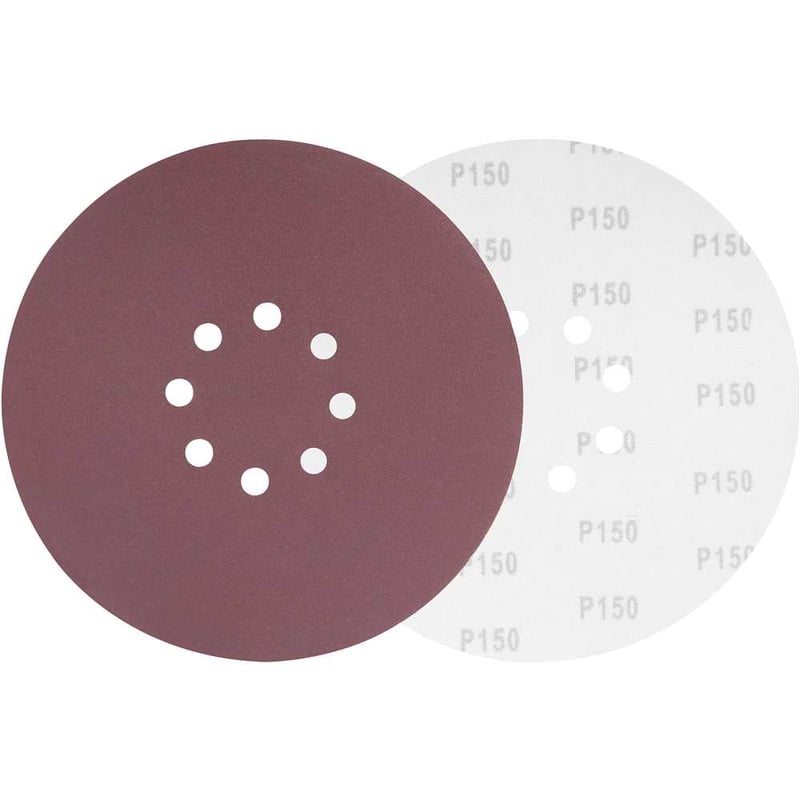 Disco de lixa com costado em pluma 225 mm, grão 150, para as lixadeiras LPV 400B, LPV 600, LPV 925, LPV 950B e LPV 1000