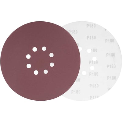 Disco de lixa com costado em pluma 225 mm, grão 180, para as lixadeiras LPV 400B, LPV 600, LPV 925, LPV 950B e LPV 1000