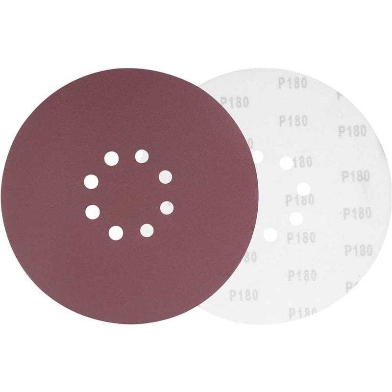 Disco de lixa com costado em pluma 225 mm, grão 180, para as lixadeiras LPV 400B, LPV 600, LPV 925, LPV 950B e LPV 1000