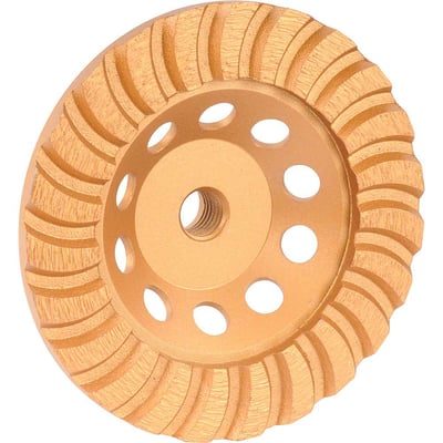 Rebolo diamantado, 115 mm, turbo