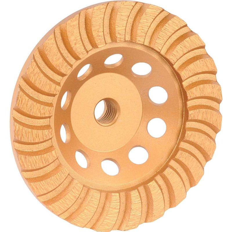 Rebolo diamantado, 115 mm, turbo
