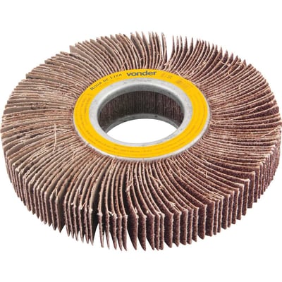 Roda de lixa, 150 mm x 25 mm, sem haste, grão 50