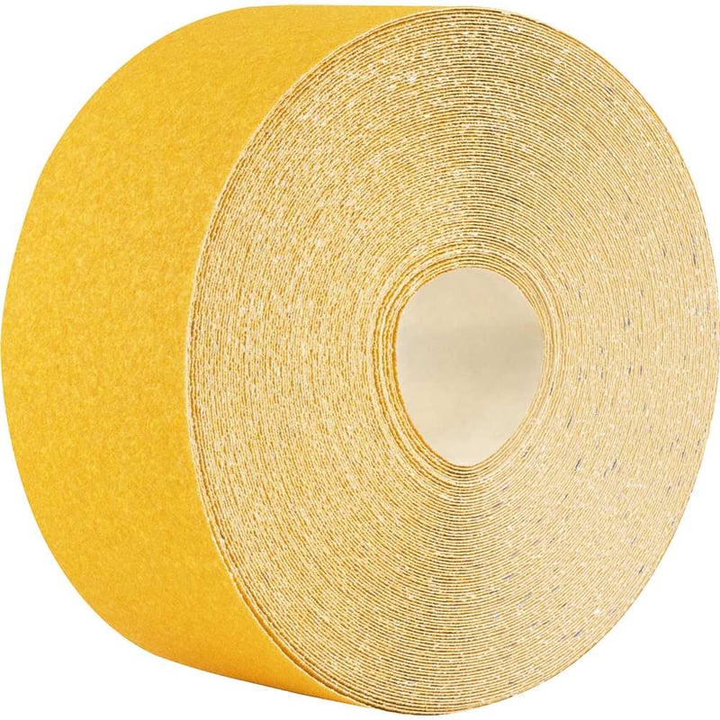 Lixa costado de papel em rolo, 120 mm x 25 m, grão 36