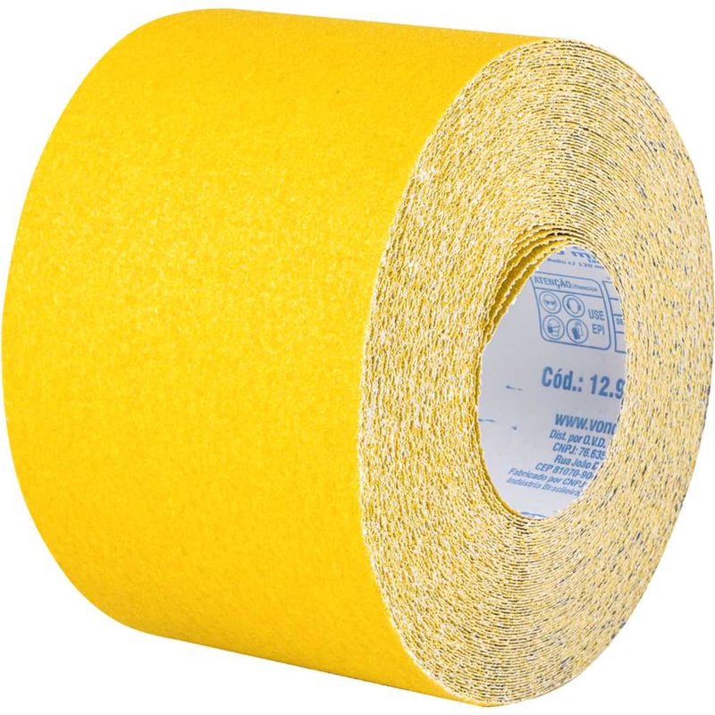 Lixa costado de papel em rolo, 120 mm x 25 m, grão 50
