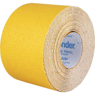 Lixa costado de papel em rolo, 120 mm x 25 m, grão 60