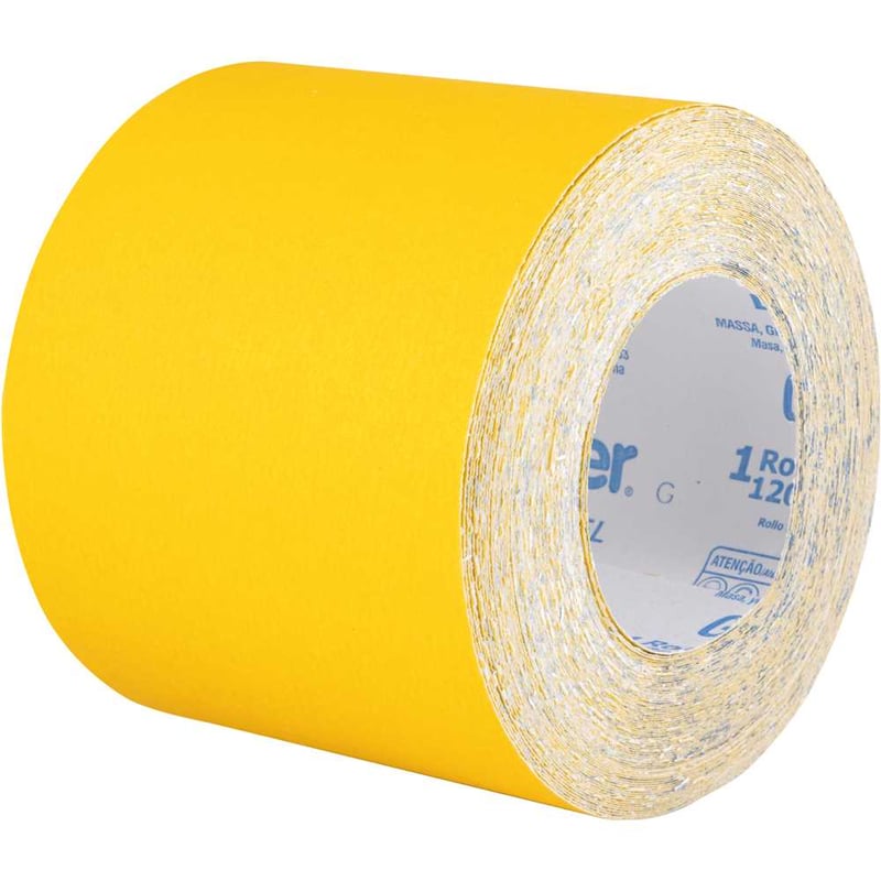 Lixa costado de papel em rolo, 120 mm x 25 m, grão 150