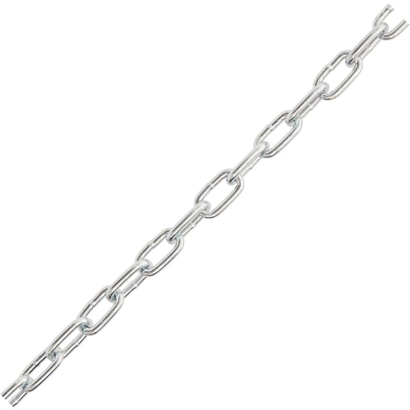 Corrente zincada, com elo curto, 3,2 mm - 1/8", balde