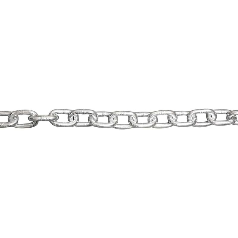 Corrente zincada, com elo curto, 11,0 mm - 7/16"