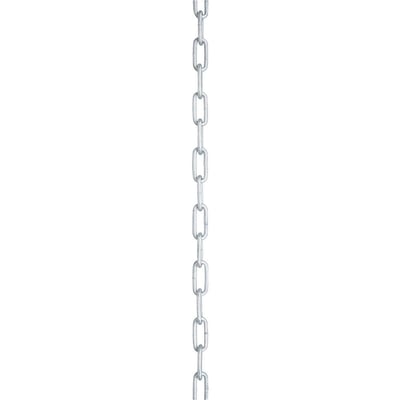 Corrente zincada, com elo longo, 3,2 mm - 1/8"