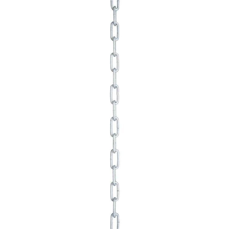 Corrente zincada, com elo longo, 3,2 mm - 1/8"