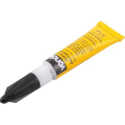 Adesivo instantâneo cianoacrilato, 3,5 g