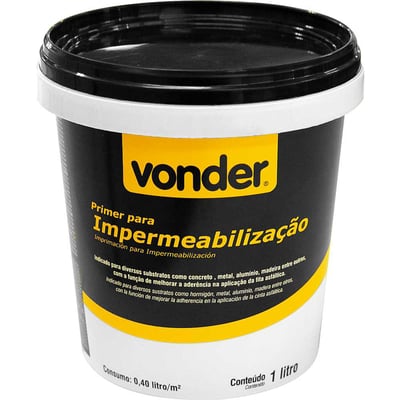 Primer para impermeabilização, 1 litro