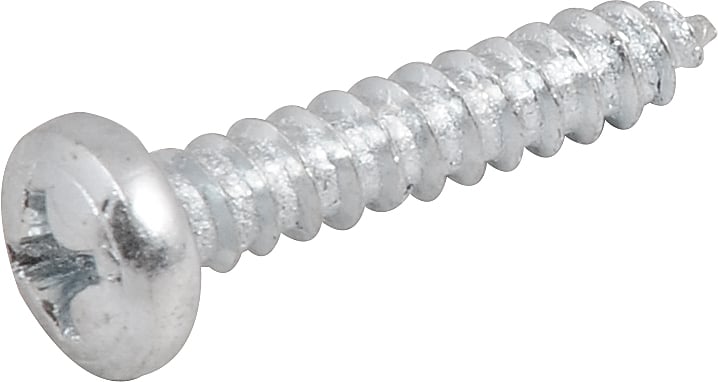 Parafuso autoatarraxante, 3,5 mm x 19,0 mm, cabeça panela, phillips