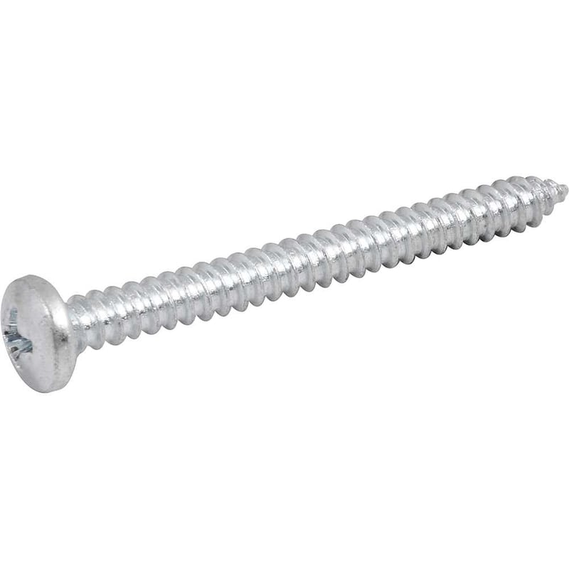 Parafuso autoatarraxante, 4,8 mm x 50,0 mm, cabeça panela, phillips