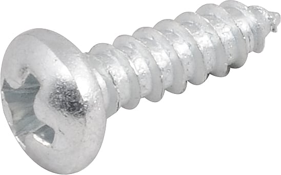 Parafuso autoatarraxante, 3,5 mm x 13,0 mm, cabeça panela, phillips