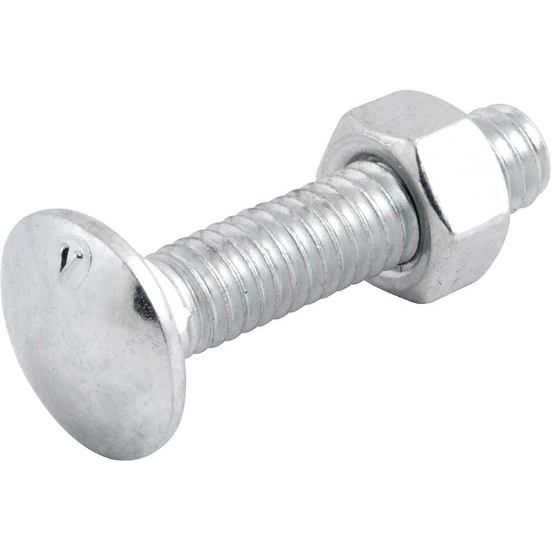Parafuso francês zincado, 5/16" x 1.1/2", com porca