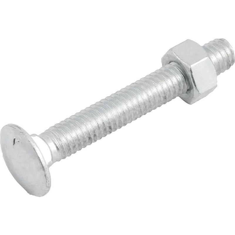 Parafuso francês zincado, 5/16" x 2.1/4", com porca