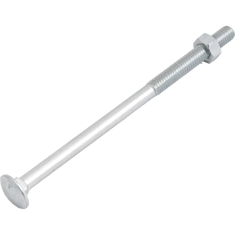 Parafuso francês zincado, 5/16" x 5.1/2", com porca