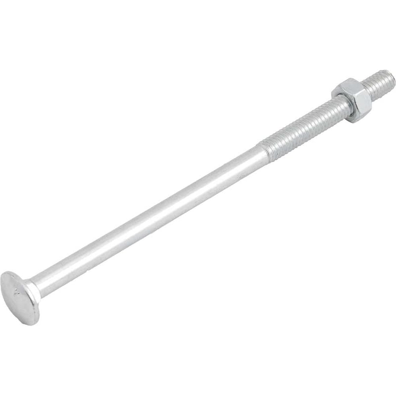 Parafuso francês zincado, 5/16" x 6", com porca