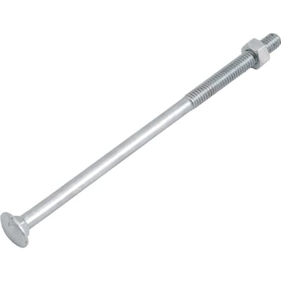 Parafuso francês zincado, 5/16" x 6.1/2", com porca