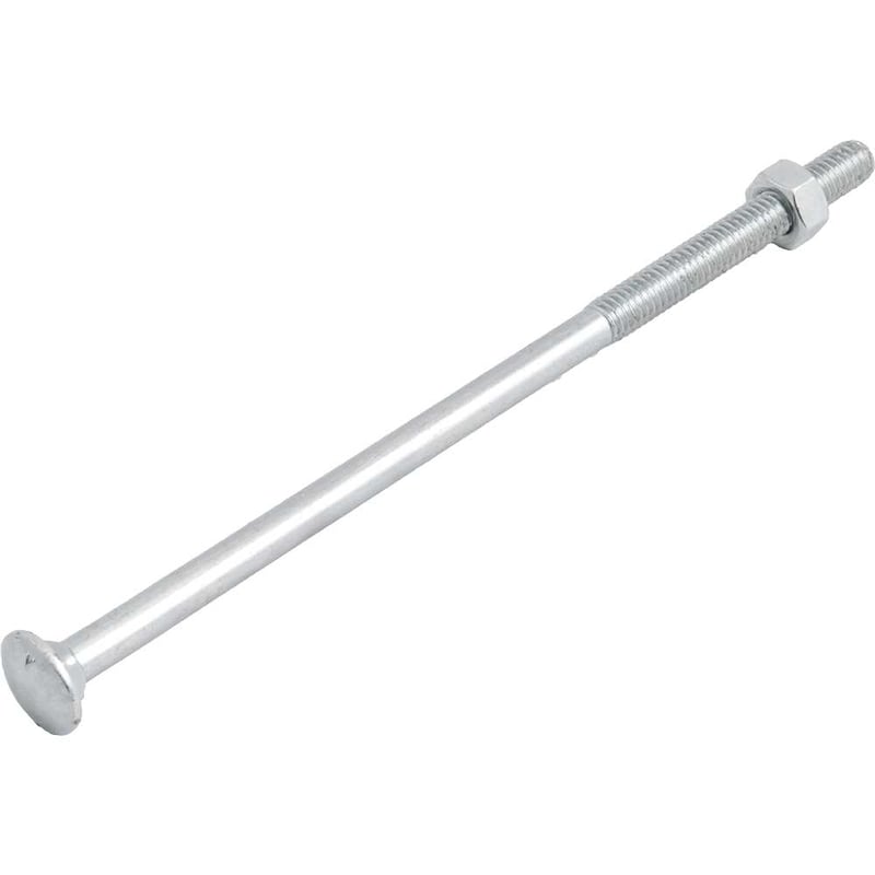Parafuso francês zincado, 5/16" x 7", com porca