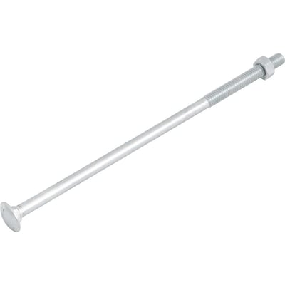 Parafuso francês zincado, 5/16" x 8", com porca