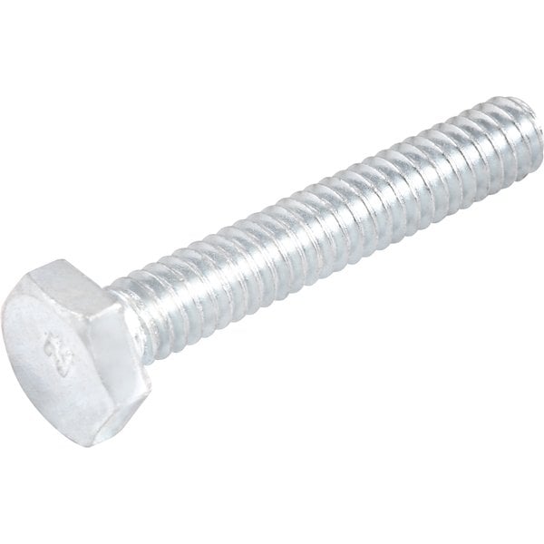 Parafuso sextavado zincado 1/4" x 1.1/2", UNC, rosca total