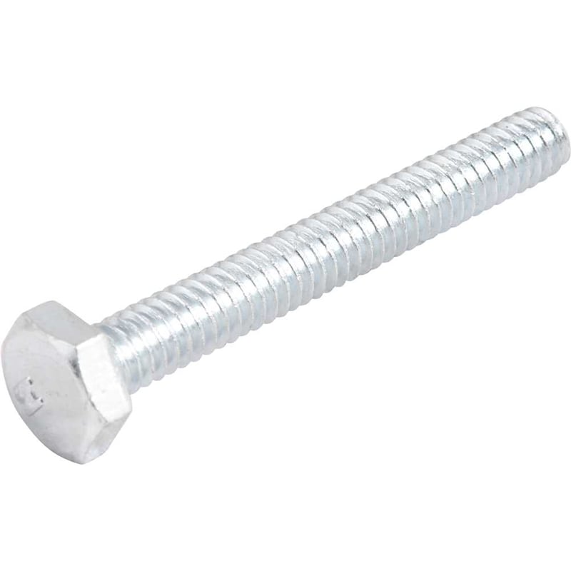 Parafuso sextavado zincado 1/4" x 2", UNC