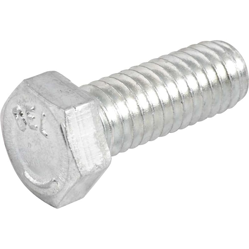Parafuso sextavado zincado 3/8" x 1", UNC
