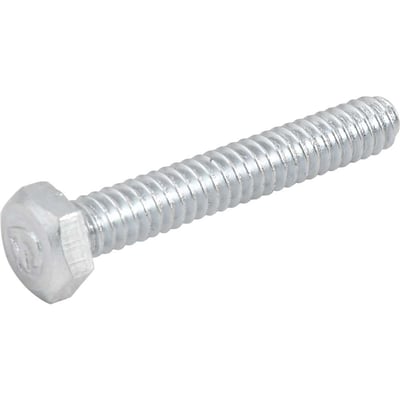 Parafuso sextavado zincado, 3/16" x 1.1/4", UNC, rosca total