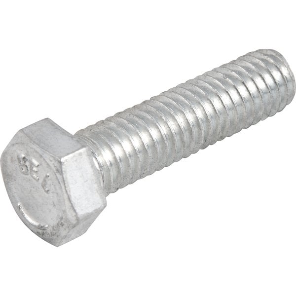 Parafuso sextavado zincado 3/8" x 1.1/2", UNC, rosca total