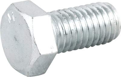 Parafuso sextavado zincado 1/2" x 1", UNC, rosca total