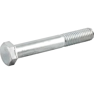 Parafuso sextavado zincado 1/2" x 3.1/2", UNC, rosca parcial
