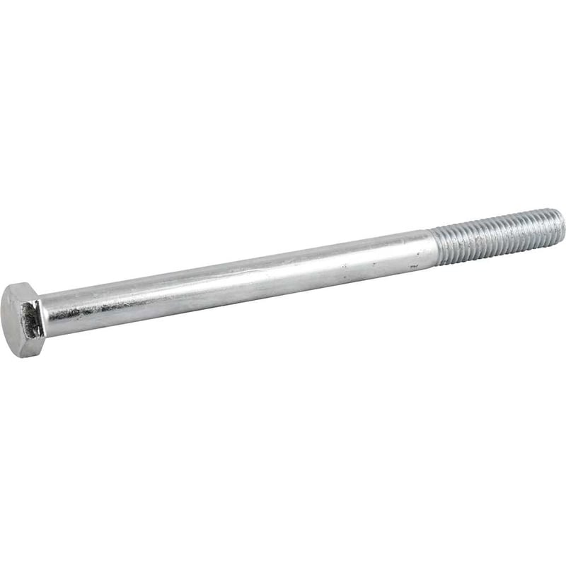 Parafuso sextavado zincado 1/2" x 7", UNC, rosca parcial