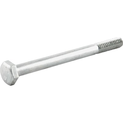 Parafuso sextavado zincado 1/4" x 3", UNC, rosca parcial