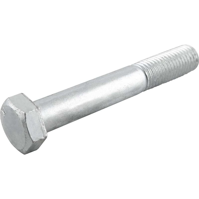 Parafuso sextavado zincado 3/4" x 5", UNC, rosca parcial