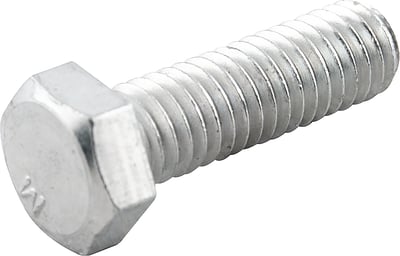 Parafuso sextavado zincado 3/8" x 1.1/4", UNC, rosca total