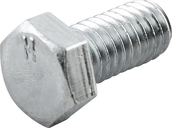 Parafuso sextavado zincado 3/8" x 3/4", UNC, rosca total